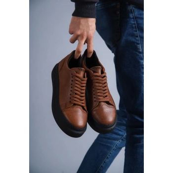 Günlük Ayakkabı  Taba (Siyah Taban)