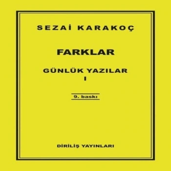 Günlük Yazılar 1 - Farklar