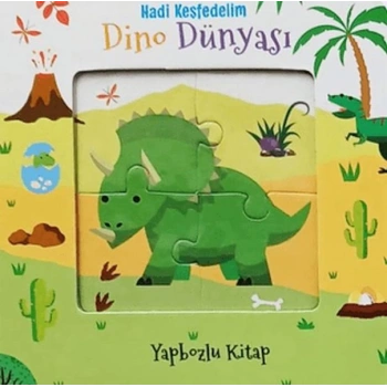 Hadi Keşfedelim - Dino Dünyası Yapbozlu Karton