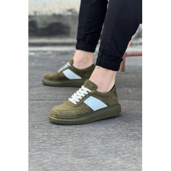 Haki Süet Erkek Casual Ayakkabı