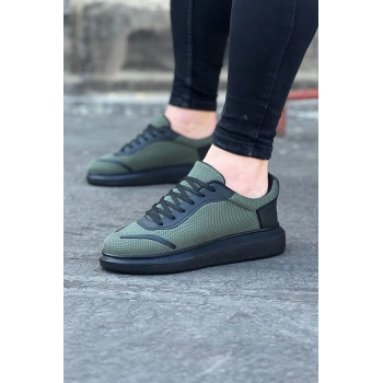 Haki Triko Erkek Casual Ayakkabı