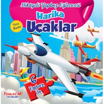 Harika Uçaklar - Hikayeli Yapboz Eğlencesi (6 Yapboz İle)