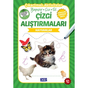 Hayvanlar - Çizgi Alıştırmaları