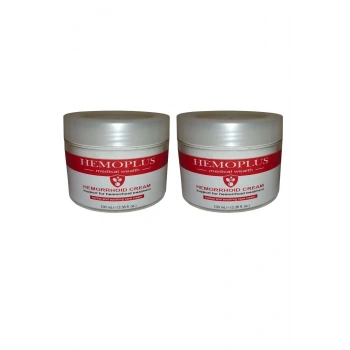 HEMOPLUS 100ml KREMİ / HEMORRHOİDS CREAM 50ml X 2 ADET