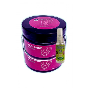 Hemoplus Hacı Anne Bakım Kremi 200 ml x 2 adet + Çörek Otu Yağı 30 ml