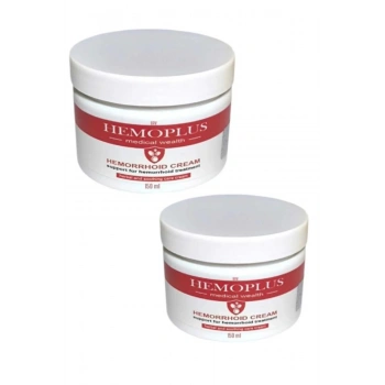 Hemoplus Hemo.roid Yanma Ve Sızı  Masaj Bakım Kremi 150 ml X 2 Adet