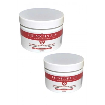 Hemoplus Hemo.roid Yanma Ve Sızı  Masaj Bakım Kremi 150 ml X 2 Adet
