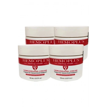 Hemoplus HZNKS048 Büyük Boy 4tane 150 ml Hemor.roidin Kremi Kişisel Bağsur Bakım