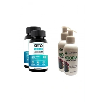 Hintohu Hoodia Slimming Firming Gel 150 Ml Hoodia Kaktüsü 2 Adet + 2 Adet Keto Weight Loss