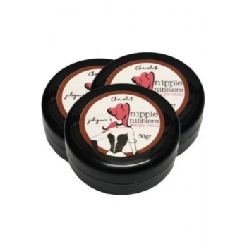 Hintohu Nipple Nibblers Tingle Balm Chocolate Flavored 50ML Çikolatalı Göğüs Bakım Kremi 3 Adet