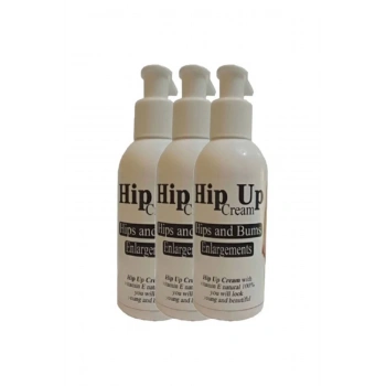 Hip Up 3lü Adet Kalcayi Kremi ık Kalkık Büyük 120 ml