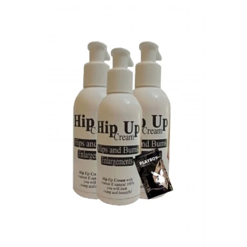Hip Up 3lü Adet Kalcayi Kremi ık Kalkık Büyük LFHX0408 120 ml + 1 Adet Jel Hediye