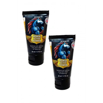 Horse Active Power Erk.eklere Etkili Ser.tleş.tirici Ge.ciktirici Krem 50 ml 2 Adet