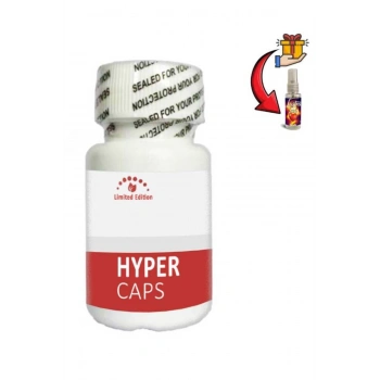 Hyper Erkekler İçin li ve Performansa sel Takviye 15li x 2 ad+Lustra Masaj Yağı