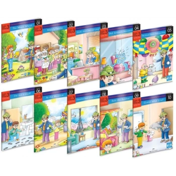 İngilizce İlkokul 3.Sınıf Hikaye 10lu set Karekod Dinlemeli
