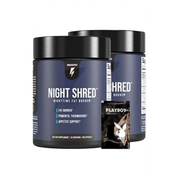 Innosupps 2li Night Shred Nighttime Fat Burner 60 Caps + 1 Hediy.e Jel ASMX2-2:0376