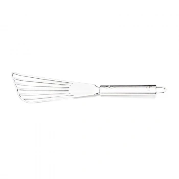 İnoks Eğri Krep Spatulası Krep Omlet Çevirici