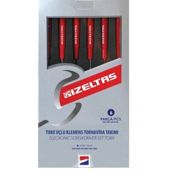 İzeltaş 4530 Elektronikçi Torx Tornavida Seti 6 Parça