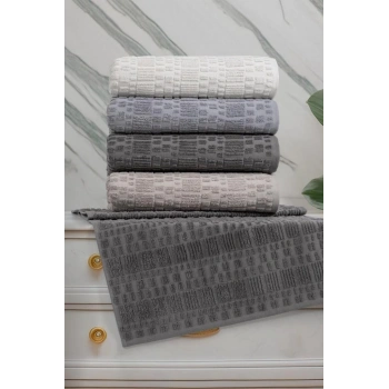Jakarlı 4´lü 50x90 El Havlusu Lissome