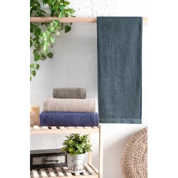 Jakarlı 4lü 70x140 Banyo Havlusu Astor V2