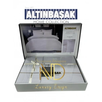 Jakarlı Saten Çift Kişilik Nev Takımı Dıamond Coin