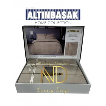 Jakarlı Saten Çift Kişilik Nev Takımı Dıamond Sabre