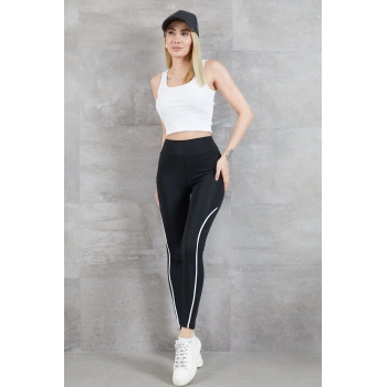 Kadın İ̇nce Şerit Detay Tayt