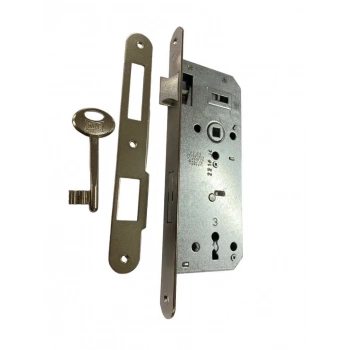 Kale Oval 151 R 40 mm Nikel Oda Kapı Kilidi