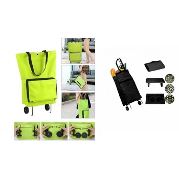 Katlanabilir Tekerlekli Pazar Arabası 75 Cm X 35 Cm