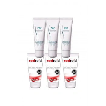 Kaz Gagası 100 ml Sırt Bel Kas Iskelet Kremi Redroid Hemeroid Için 50 ml Set Paket