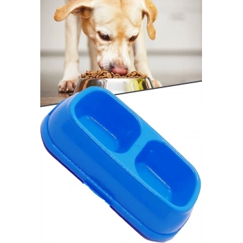 Kedi - Köpek  Ve Su Kabı 2 Bölmeli  Büyük Boy