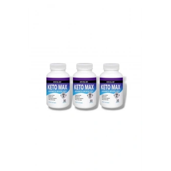Keto Max Diyet Destekleyici sel Takviye 30Lu X 3 Adet