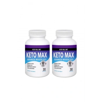 Keto Max Enerjinizin Yeni Seviyesiyle İnceliğe ve Hafifliğe Diyet Takviyesi 30lu x 2 adet