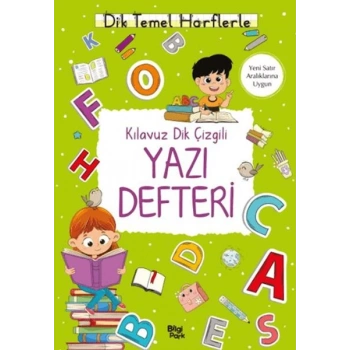 Kılavuz Dik Çizgili Yazı Defteri (Küçük Boy)
