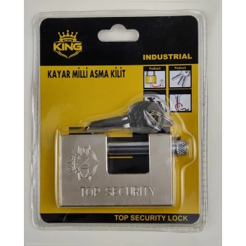 King Kayar Milli Asma Kilit 90 mm
