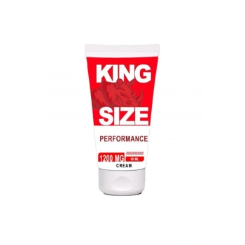 King Size 1200mg Erkeklere Özel Yoğun Sertlestiricli Bakım Masaj Kremi 50 ml X 1 Adet
