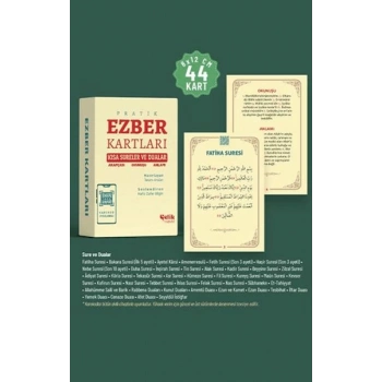 Pratik Ezber Kartları Kısa Sureler ve Dualar
