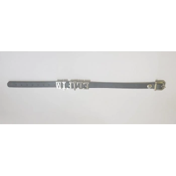 Kişiye Özel - İsme Özel Bileklik - Siyah