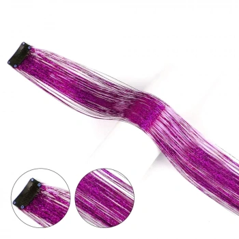 Klipsli Hair Tinsel Saç Simi / HTK17