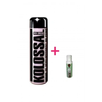Kolossal Krem 200 Ml Erkekler Özel Bölgeyi Losyon 3 Ad + Natural Masaj Yağı İle 1ad
