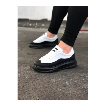 Kömür Beyaz Erkek Ayakkabı