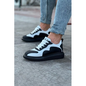 Kömür Beyaz Erkek Casual Ayakkabı