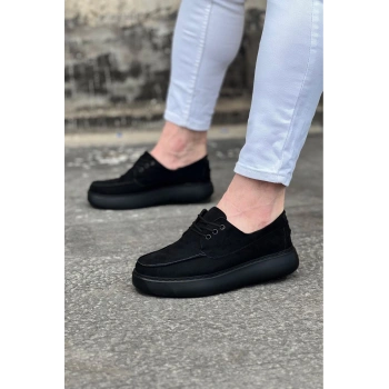 Kömür Süet Ortopedik Taban Erkek Casual Ayakkabı