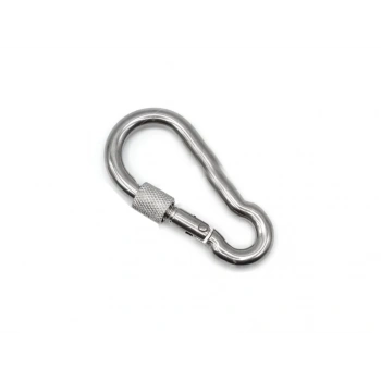 Köpek Bahçe Bağlama Yaylı Karabina Vidalı 4 mm