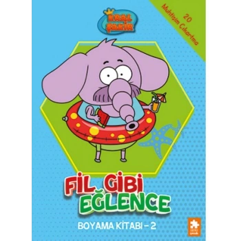 Kral Şakir Fil Gibi Eğlence Boyama Kitabı- 2