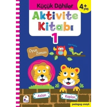 Küçük Dahiler Aktivite Kitabı 1 (4+ Yaş)