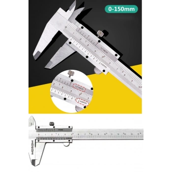 Kumpas - Çelik Kumpas 0,01 mm - 150mm 6inc