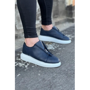 Lacivert Cilt Erkek Casual Ayakkabı