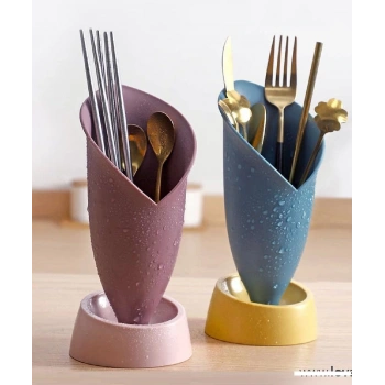 Lale Figürlü Tezgah Üstü Kaşıklık