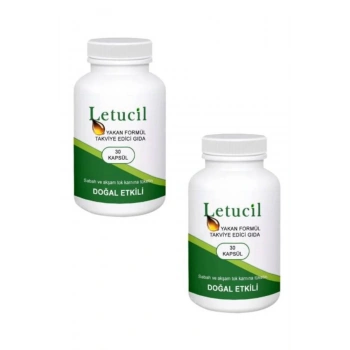Letucil 30lu Biberiye&yeşil Çayın Etkisiyle Diyetinize Takviye X 2 Adet